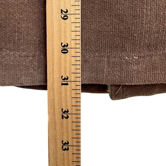 VTG 70s Fort Dodge Ranch Jacket Mens L Brown Sherpa Lining Western Boho Indie - Picture 5 of 10